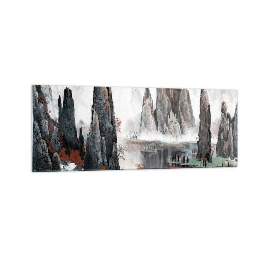 Obraz na skle - Mocní strážci - 140x50 cm