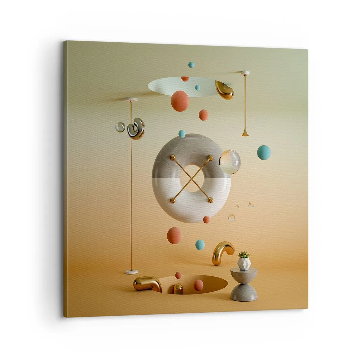 Obraz na plátně - Vše je možné - 60x60 cm