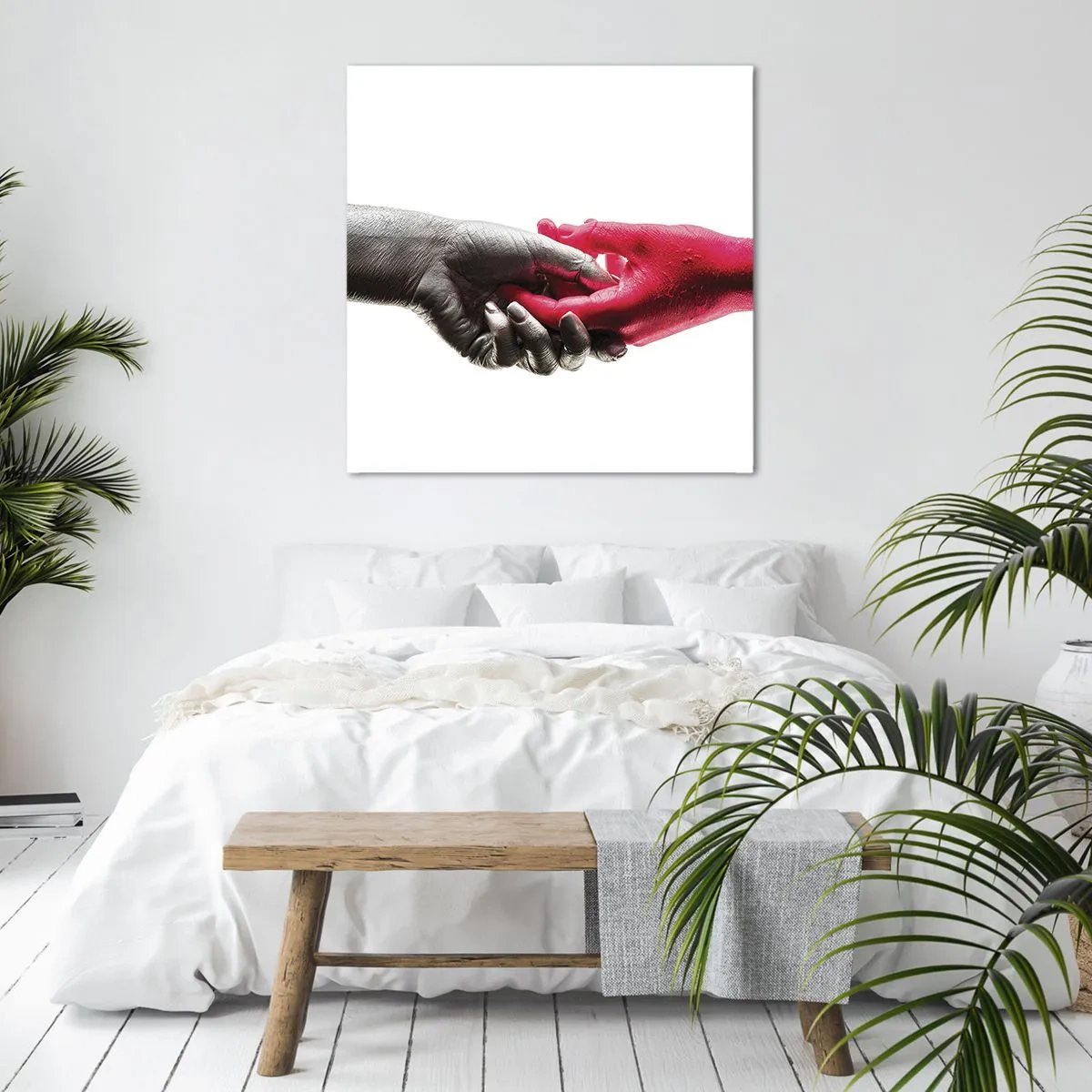 Obraz na plátně - Spolu i když jsme odlišní - 60x60 cm