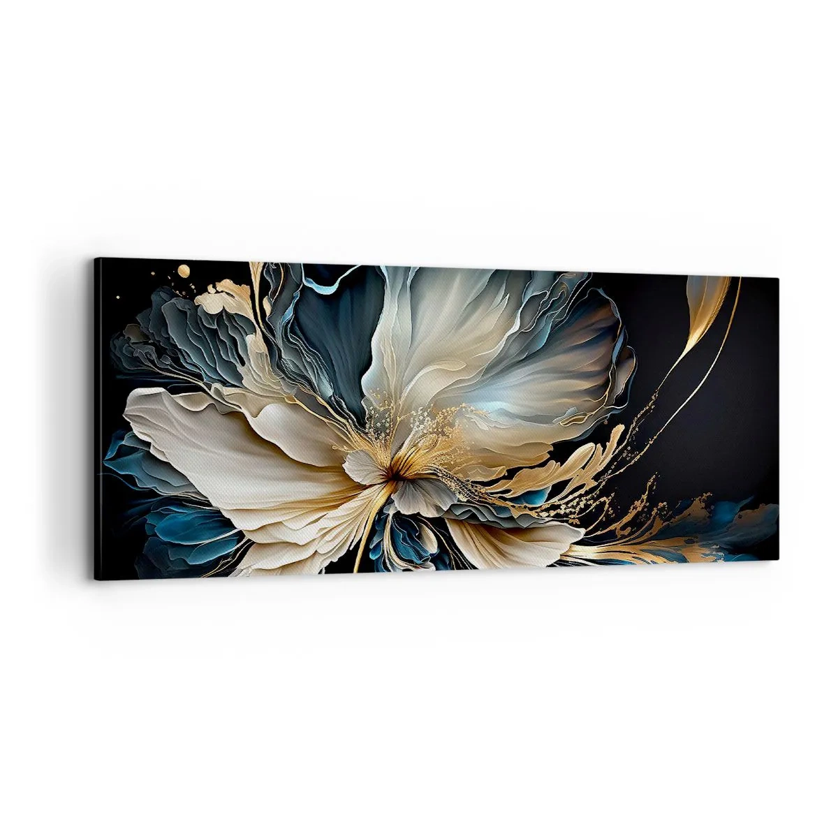Obraz na plátně - Pohádkový květ kapradí - 100x40 cm