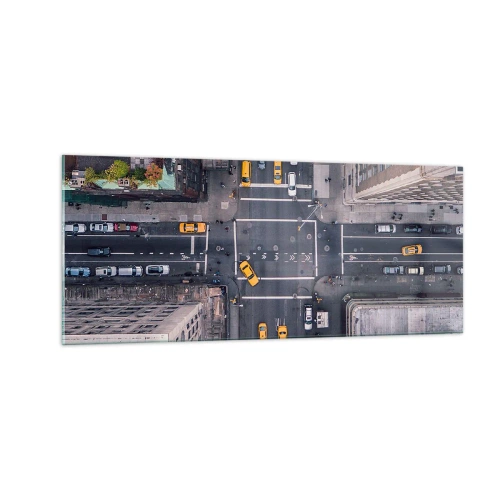 Obraz na skle - Snadná volba - 100x40 cm