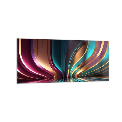 Obraz na skle - Architektura světla - 120x50 cm