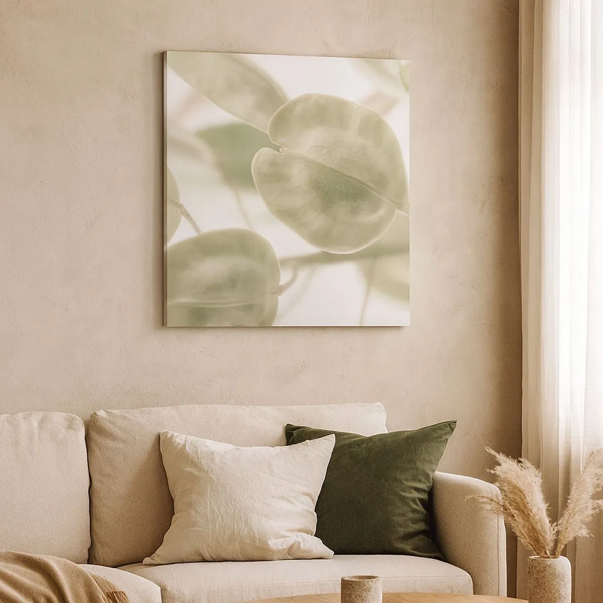 Obraz na plátně - Na začátku bylo listí… - 30x30 cm