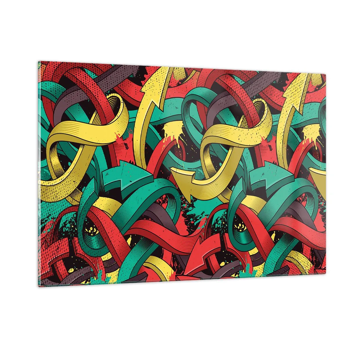 Obraz na skle - Kudy do cíle? - 120x80 cm