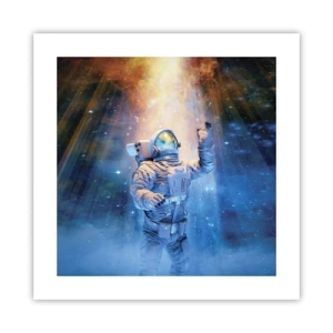 Plakát - Konečně v cíli - 40x40 cm