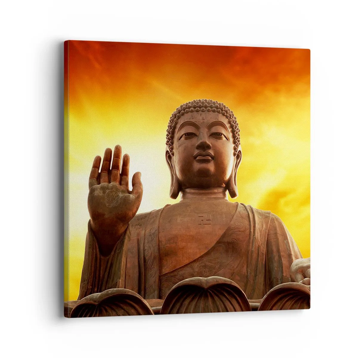 Obraz na plátně - Světový mír - 40x40 cm