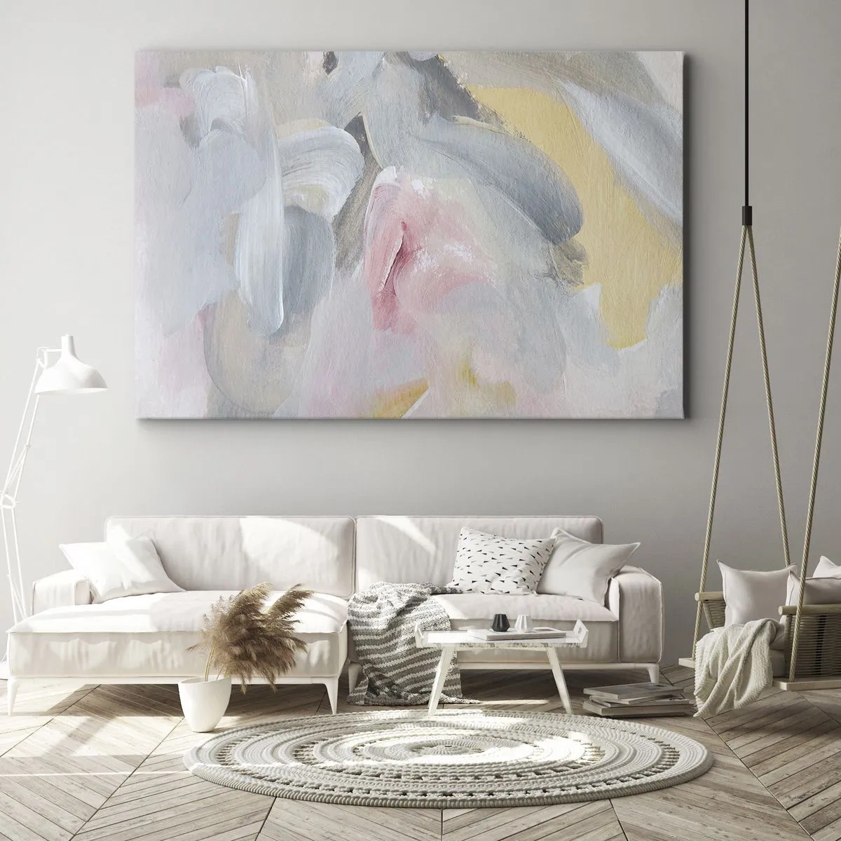 Obraz na plátně - V pastelovém světě - 70x50 cm