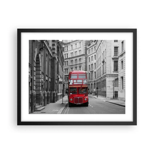 Plakát v černém rámu - Všednost nemusí být šedá - 50x40 cm