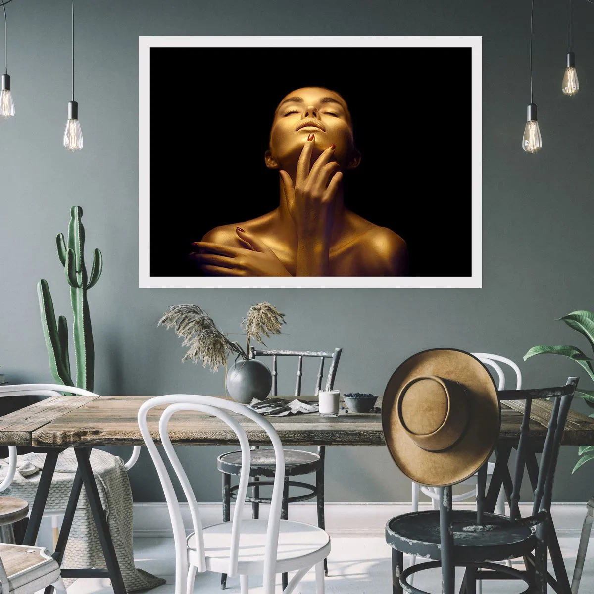 Plakát - Jako zlaté hedvábí - 70x50 cm