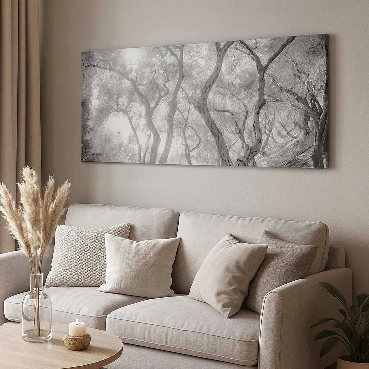 Obraz na plátně - V olivovém háji - 30x30 cm