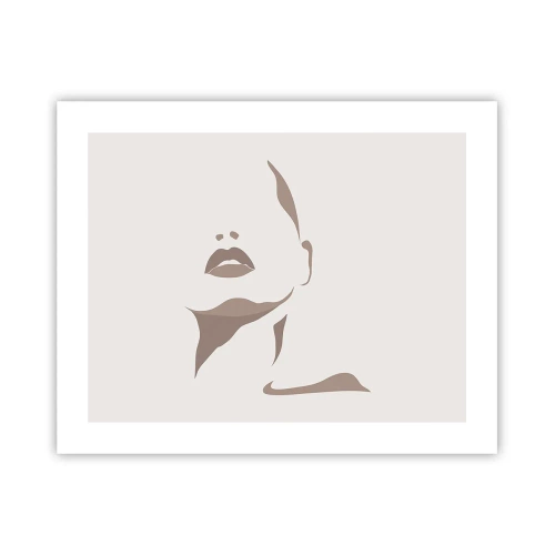 Plakát - Stvořená ze světla a stínu - 50x40 cm