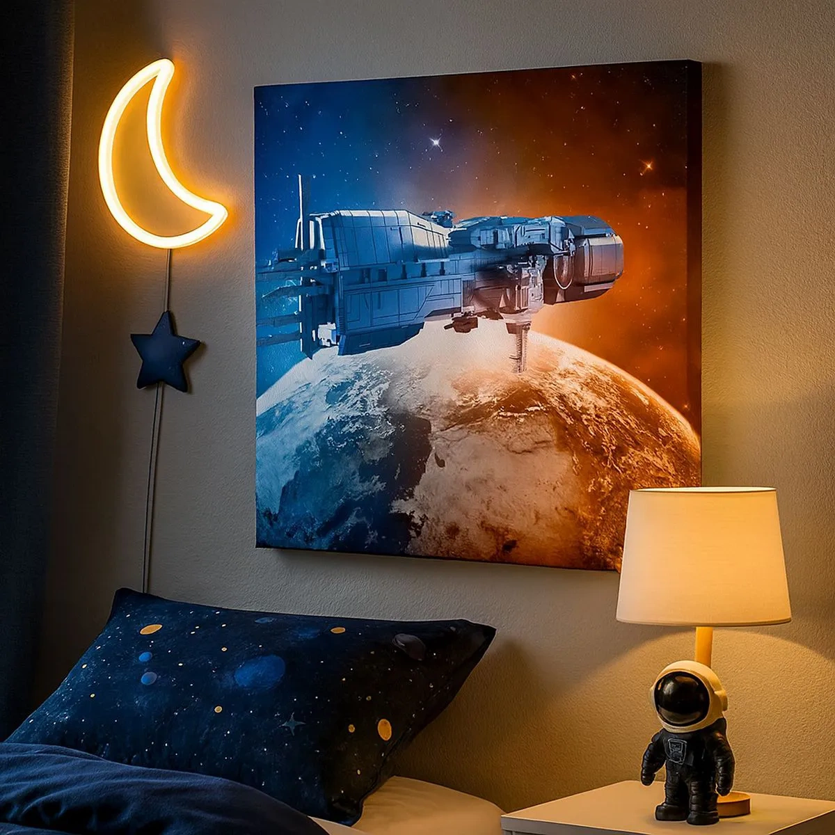 Obraz na plátně - Pozorný pozorovatel - 30x30 cm