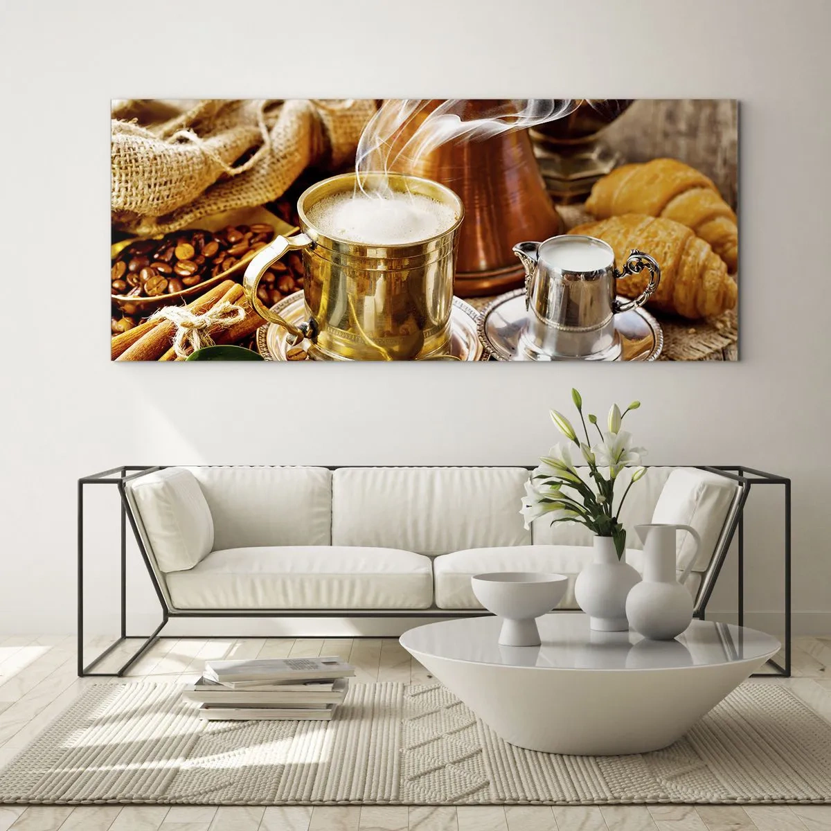 Obraz na skle - Hezký den! - 100x40 cm
