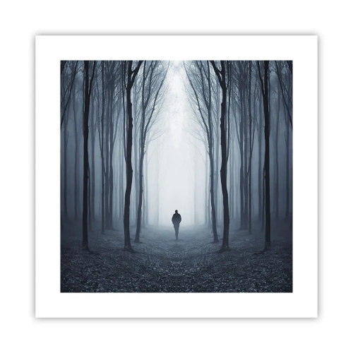 Plakát - A všechno jednoduché a jasné - 40x40 cm