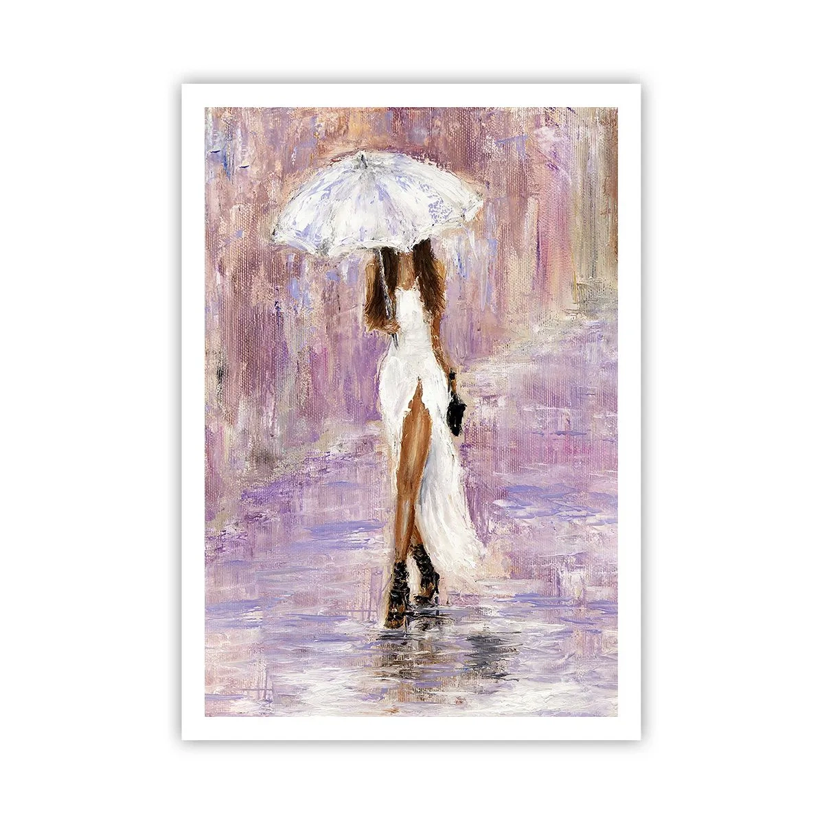 Plakát - V liliovém dešti - 70x100 cm