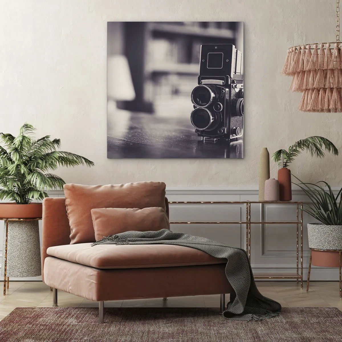 Obraz na plátně - Kouzlo staré fotografie - 30x30 cm