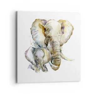 Obraz na plátně - Nejlépe je u mámy - 70x70 cm