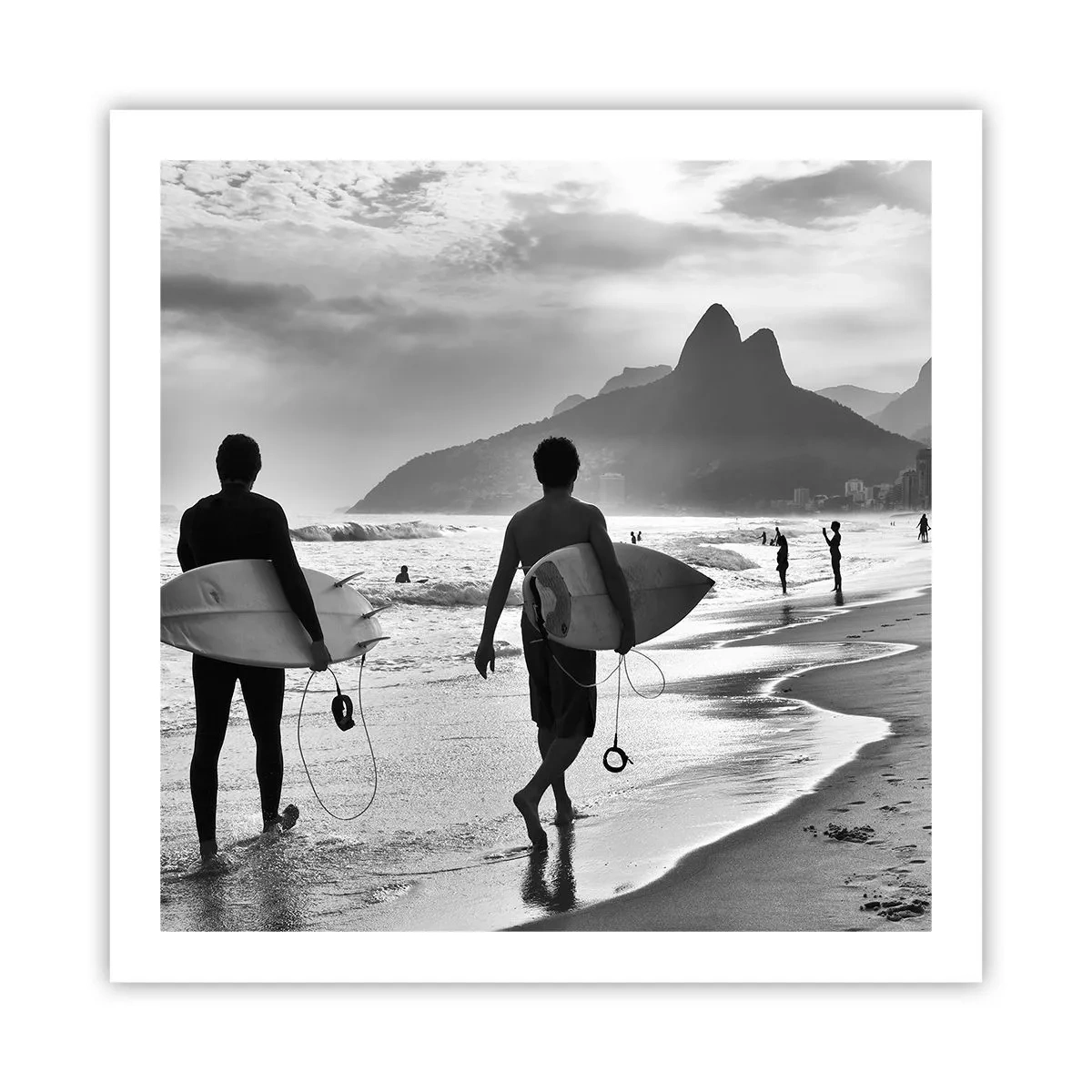 Plakát - Samba na jednu vlnu - 60x60 cm