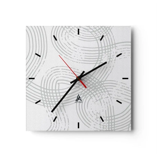 Nástěnné hodiny - Snadné východisko neexistuje - 30x30 cm