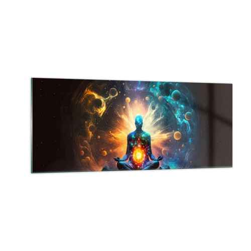 Obraz na skle - Vesmírný klid - 100x40 cm