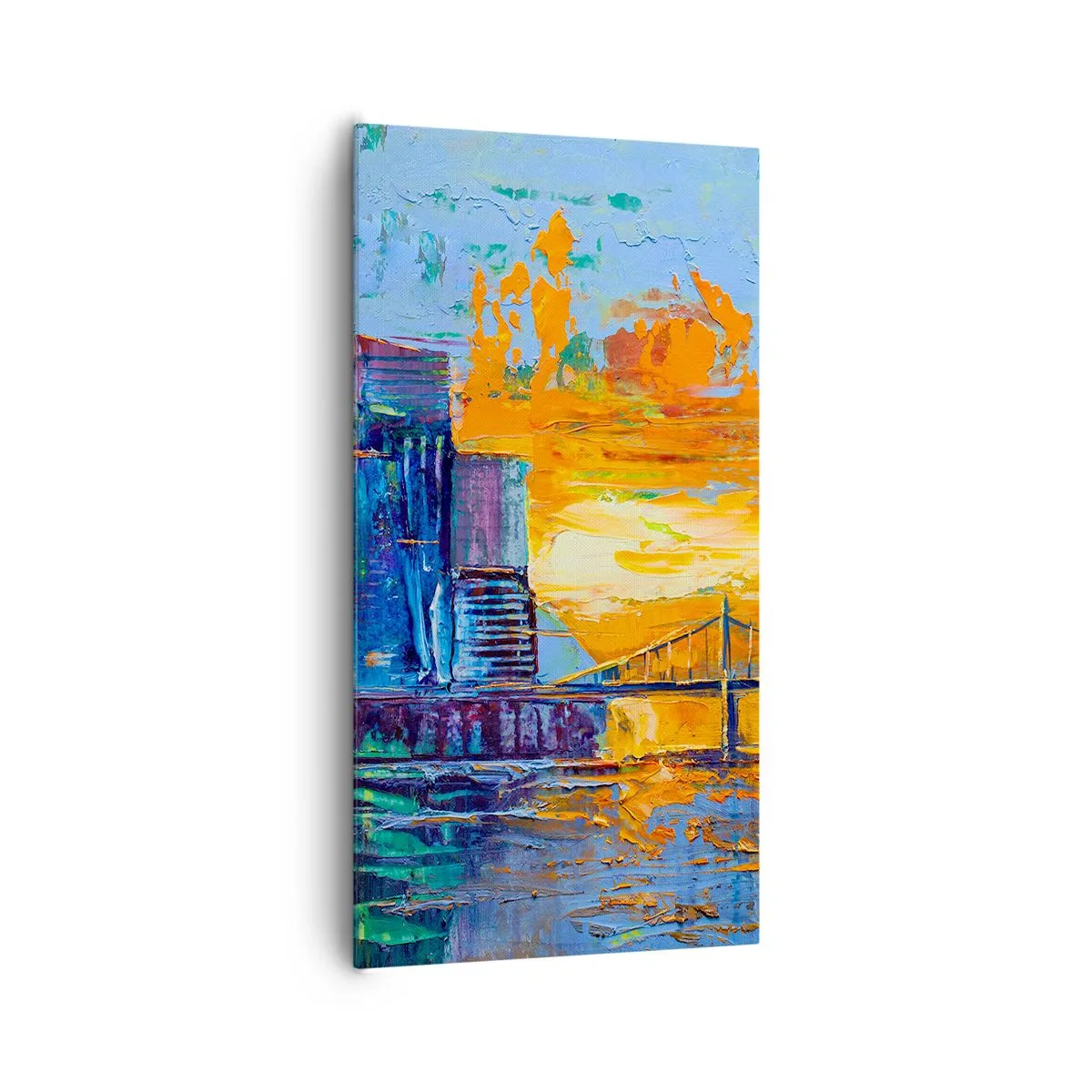 Obraz na plátně - Kultura a příroda - 65x120 cm