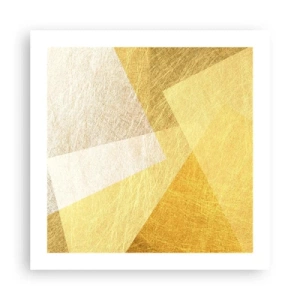 Plakát - Počasí geometrie - 50x50 cm