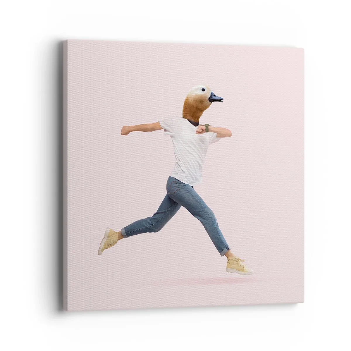 Obraz na plátně - Špetka absurdity - 40x40 cm