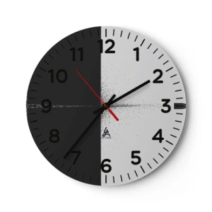 Nástěnné hodiny - Přímo k cílu - 40x40 cm