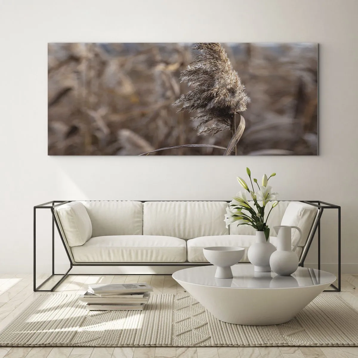 Obraz na skle - Čas odletět s větrem - 100x40 cm