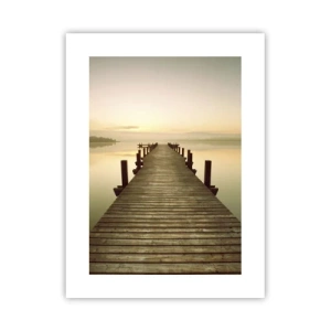 Plakát - Rozbřesk, svítání, světlo - 30x40 cm