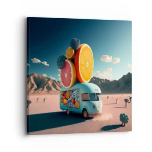 Obraz na plátně - Chuť prázdnin - 30x30 cm