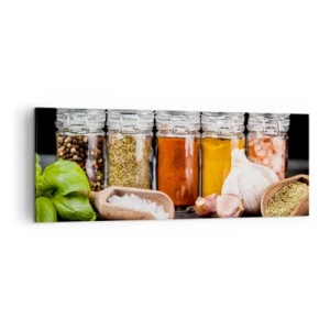 Obraz na plátně - Aby měl život chuť - 140x50 cm