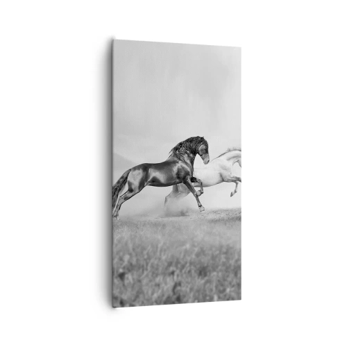 Obraz na plátně - Andělé a démoni - 65x120 cm