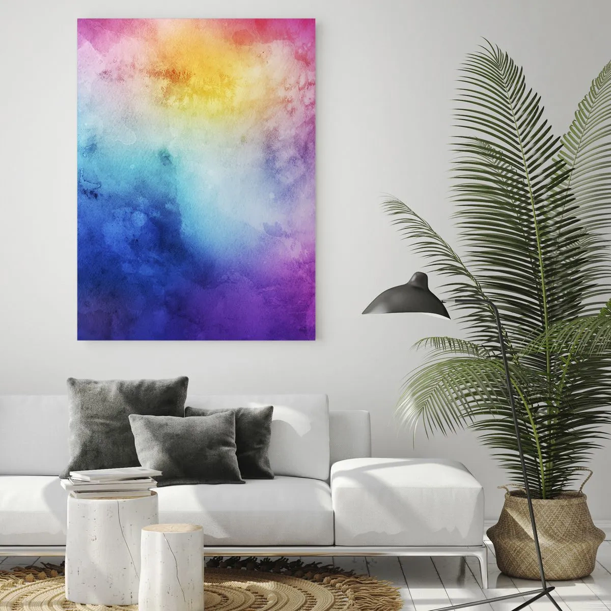 Obraz na skle - Téměř v sedmém nebi - 70x100 cm