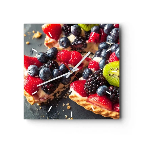 Nástěnné hodiny - Dolce vita! - 30x30 cm