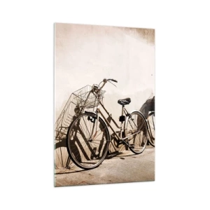 Obraz na skle - Nezapomenutelné kouzlo minulosti - 70x100 cm