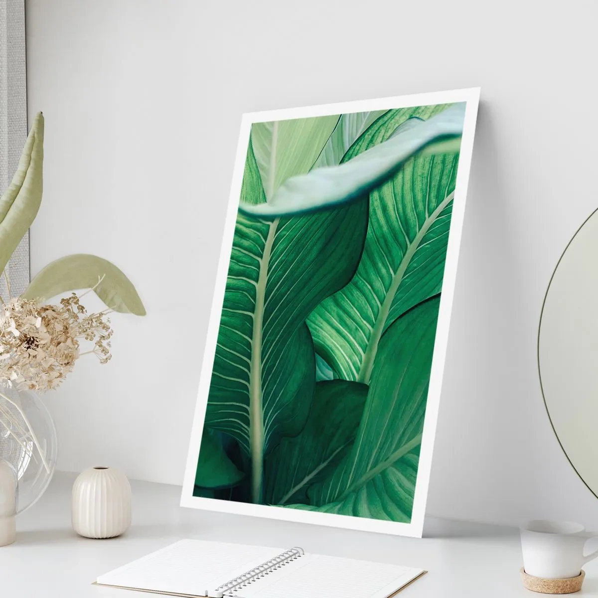 Plakát - Intenzivně zelený život - 70x100 cm