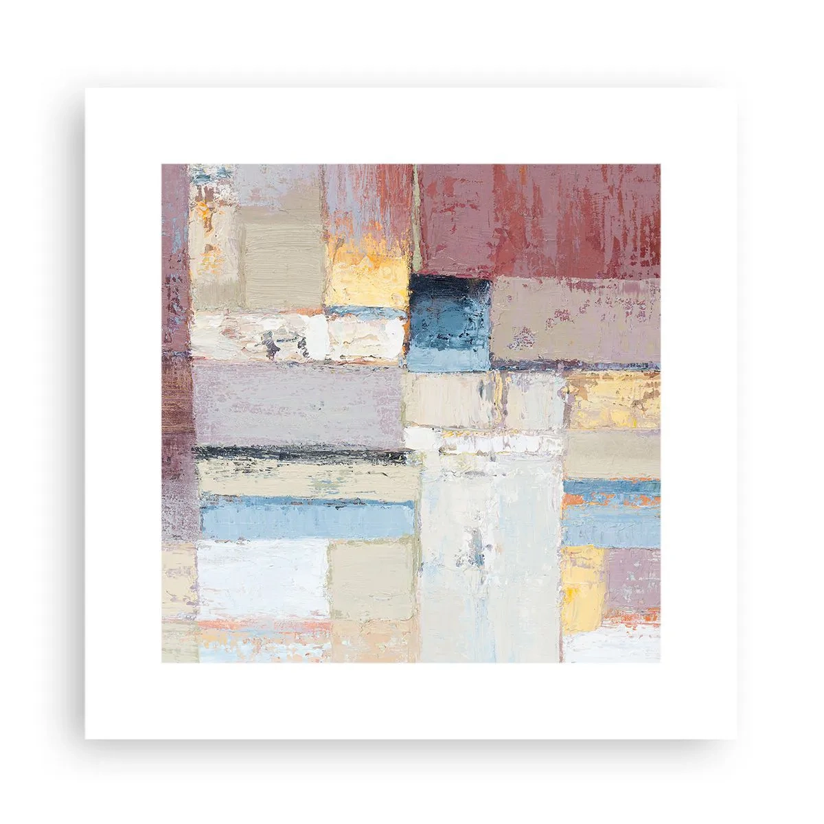 Plakát - Klid geometrie - 30x30 cm