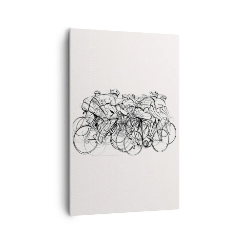 Obraz na plátně - Společně v týmu - 80x120 cm