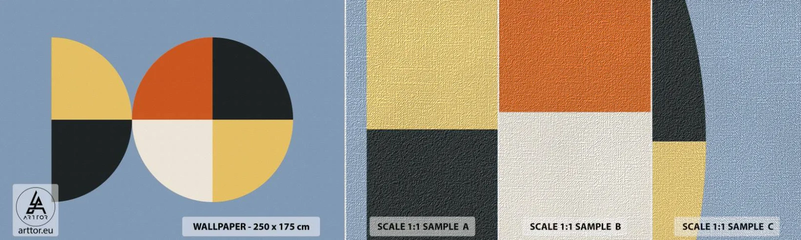 Vzor Fototapety Premium Canvas - Koukej a počítej - Abstrakce, Grafika, Moderní umění - 100x30 cm