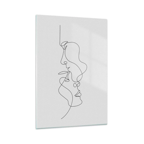 Obraz na skle - Žár vášnivých tužeb - 50x70 cm