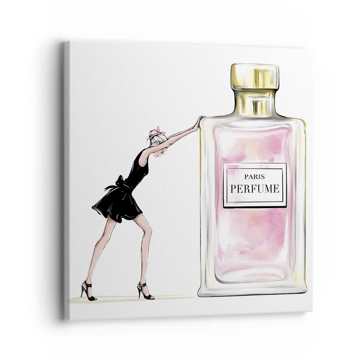 Obraz na plátně - Podstata ženskosti - 30x30 cm