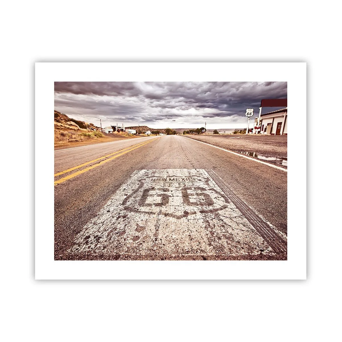 Plakát - Mother Road - americká legenda - 50x40 cm