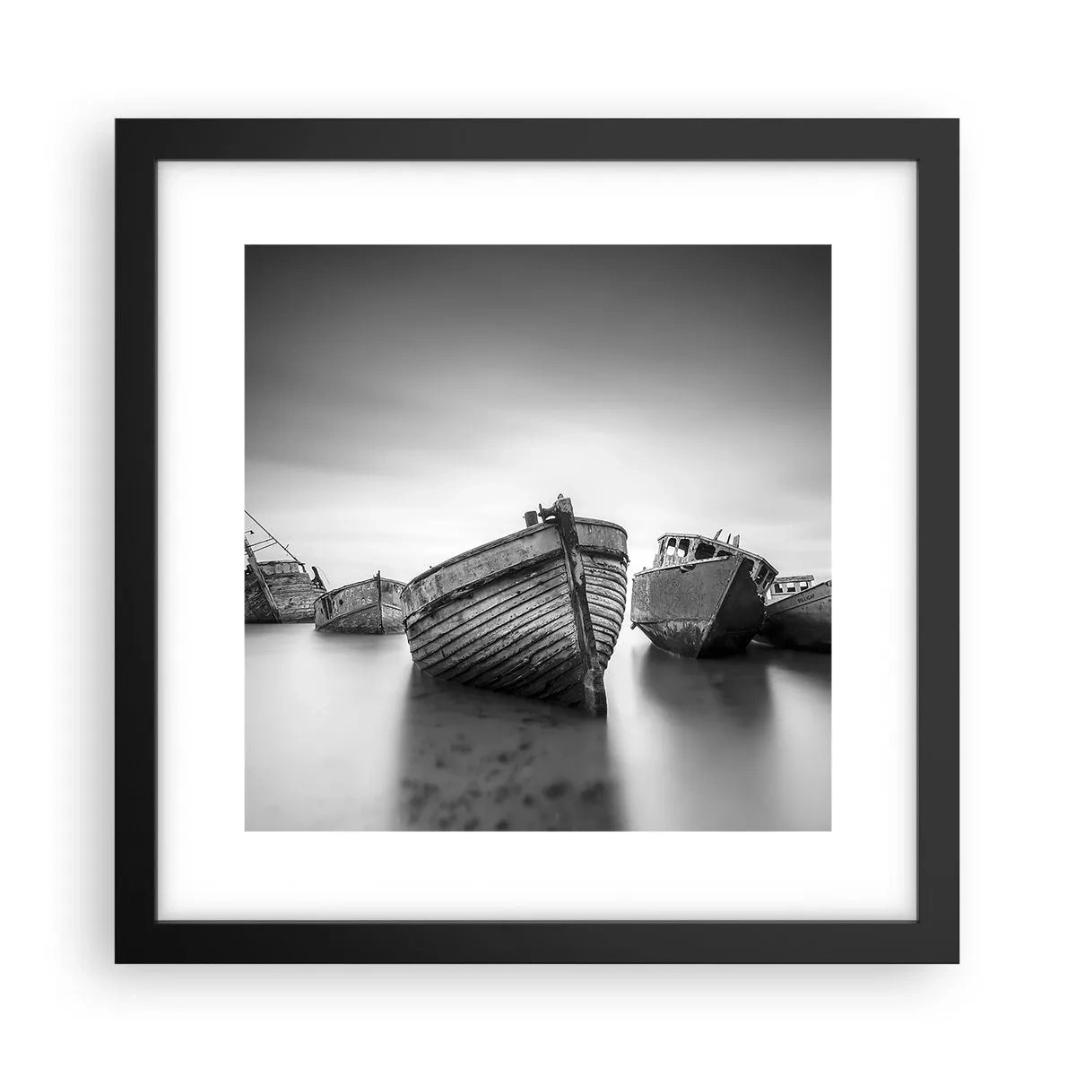 Plakát v černém rámu - Teď už jen vzpomínky… - 30x30 cm