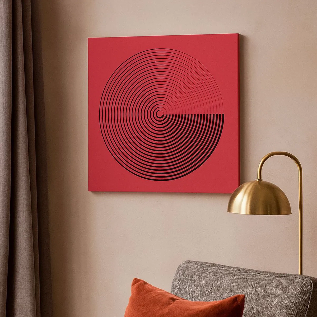 Obraz na plátně - Kruhový pohyb - 30x30 cm