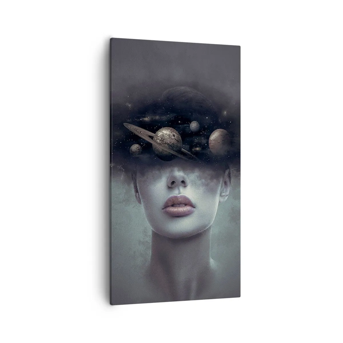 Obraz na plátně - A planety… - 55x100 cm