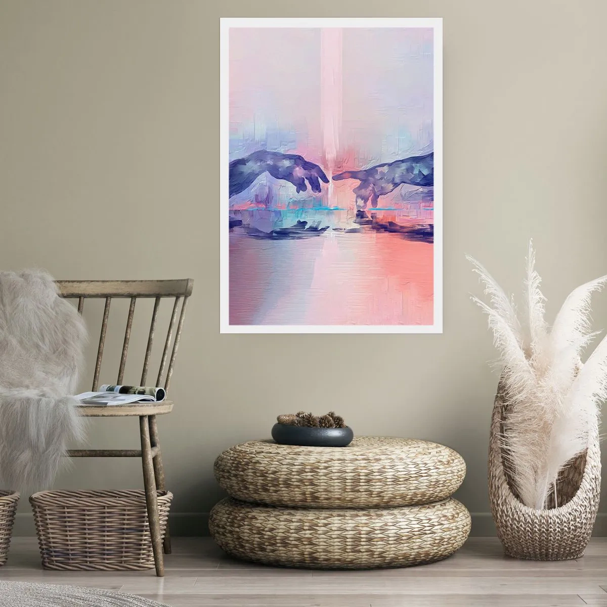Plakát - Božská jiskra života - 70x100 cm