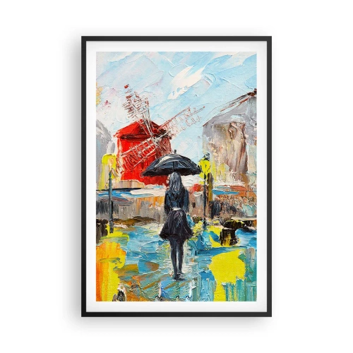 Plakát v černém rámu - Pařížské legendy - 61x91 cm