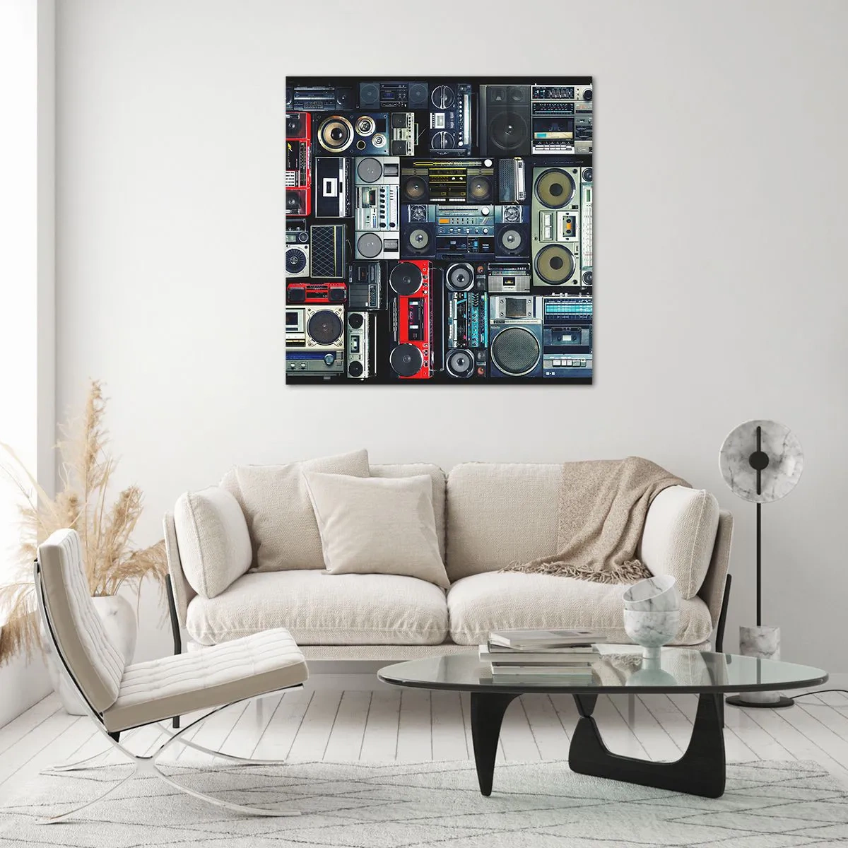 Obraz na skle - Stesk po 80. letech - 50x50 cm