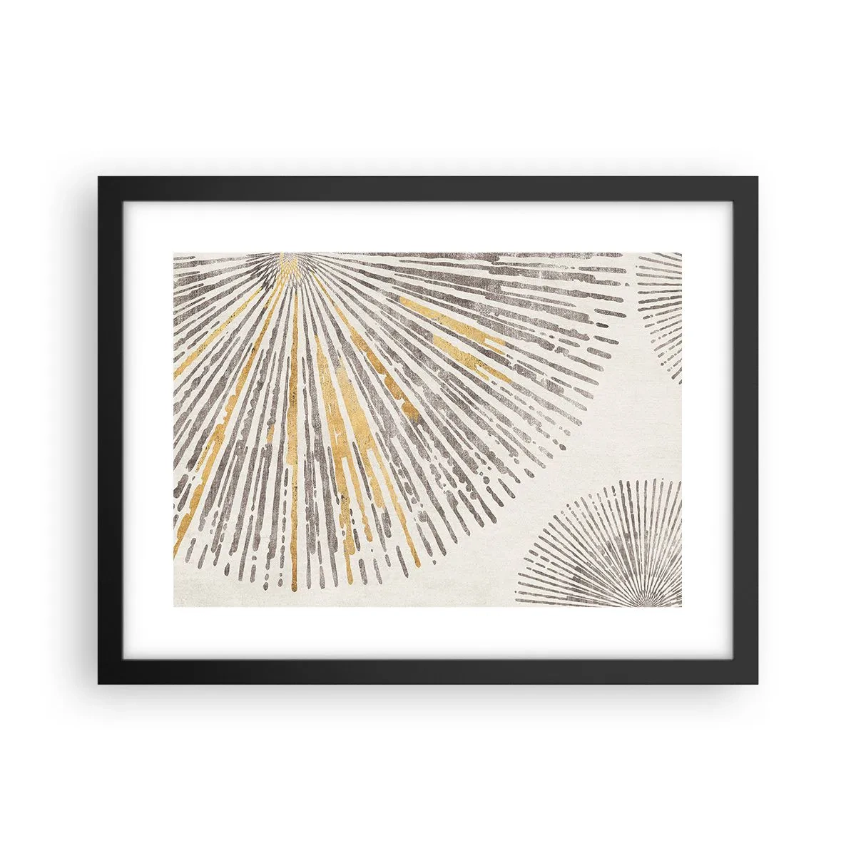 Plakát v černém rámu - Krása paprsku - 40x30 cm